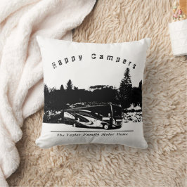 Gelukkige Camper RV-reis Kussen