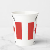 Gelukkige Canada Dag 1 Juli Partij Papieren Bekers (Links)