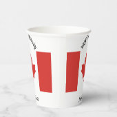 Gelukkige Canada Dag 1 Juli Partij Papieren Bekers (Rechts)