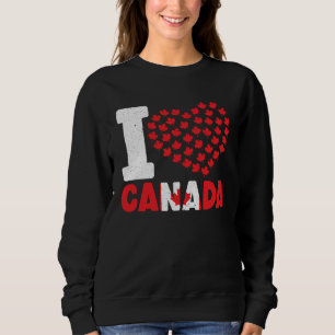 Gelukkige Canada Dag Canadese Canadese Vlag Esdoor Trui