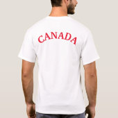 Gelukkige Canada Dag Eh! T-shirt (Achterkant)