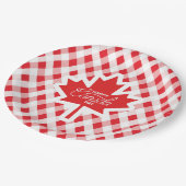 Gelukkige Canada Dag. Papieren bord (Gekanteld)