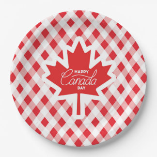 Gelukkige Canada Dag. Papieren bord