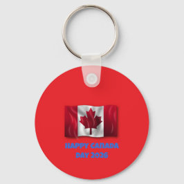 Gelukkige Canada Dag Sleutelhanger