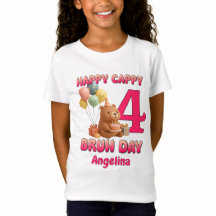 GELUKKIGE CAPPY VERJAARDAG Custom Capibara 4e Verj