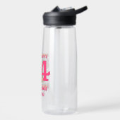GELUKKIGE CAPPY VERJAARDAG Custom Capibara 4e Verj Waterfles (Links)