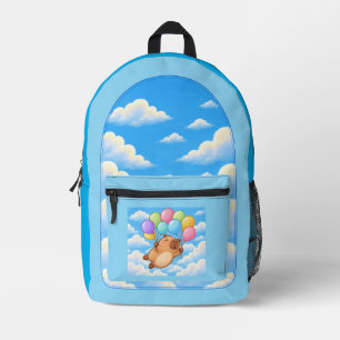 Gelukkige Capybara in de Wolken Rugzak Mooie Bal
