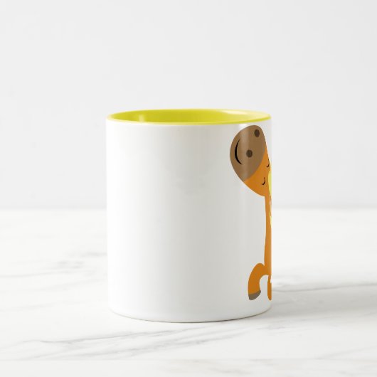 Gelukkige Cartoon Pony Mok (Center)