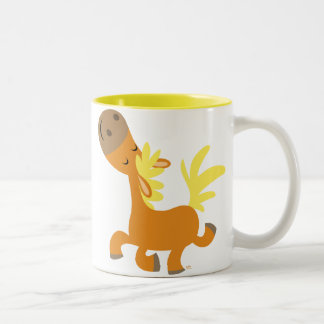 Gelukkige Cartoon Pony Mok