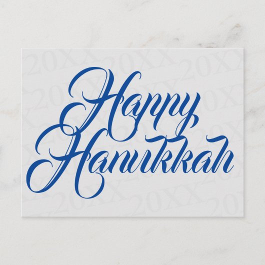 Gelukkige Chanoeka Briefkaart (Voorkant)