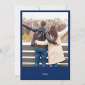 Gelukkige Chanoeka familie 3 foto collage Modern B Feestdagenkaart (Achterkant)