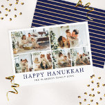 Gelukkige Chanoeka familie foto<br><div class="desc">Stuur deze mooie kaart naar familie en vrienden!</div>