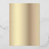 Gelukkige Chanoeka Foto Whimsical Sterren Echt Gou Folie Feestdagenkaart (Achterkant)