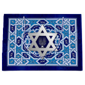 Gelukkige Chanoeka / Gelukkige Chanoeka Large Cadeautasje (Voorkant)