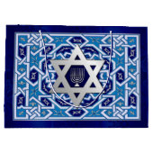 Gelukkige Chanoeka / Gelukkige Chanoeka Large Cadeautasje (Achterkant)