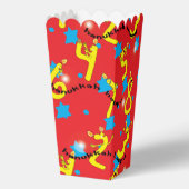 Gelukkige Chanoeka-getallen Bedankdoosjes (Achterkant)