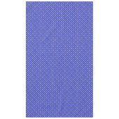 Gelukkige Chanoeka Goud, Zilver, en Blauwe Gevange Tafelkleed (Voorkant)