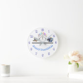 Gelukkige Chanoeka Ronde Klok (Huis)