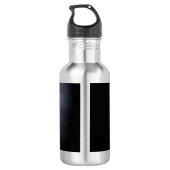 Gelukkige Chanoeka, Ster van David munt, menorah k Waterfles (Achterkant)