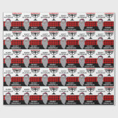 Gelukkige Chanoeka & Vrolijke Kerstmis Cadeaupapier (Vlak)