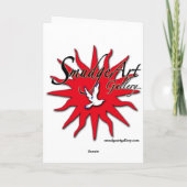 Gelukkige Chanoeka ~ Zuster Feestdagen Kaart (Achterkant)