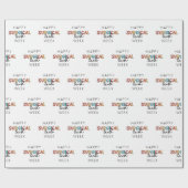 Gelukkige Chirurgische Techweek Cadeaupapier (Vlak)