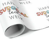 Gelukkige Chirurgische Techweek Cadeaupapier (Rol Hoek)