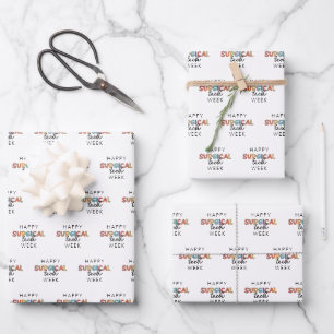 Gelukkige Chirurgische Techweek Inpakpapier Vel