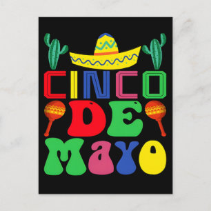 Gelukkige Cinco de Mayo Cinco de Mayo-dag motivati Feestdagenkaart