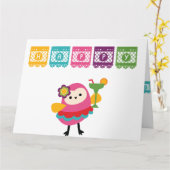 Gelukkige Cinco DE Mayo Kaart (Gele Bloem)