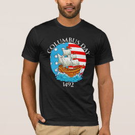 Gelukkige Columbus dag T-shirt