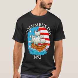 Gelukkige Columbus dag T-shirt