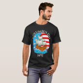 Gelukkige Columbus dag T-shirt (Voorkant volledig)