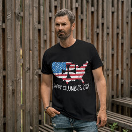 Gelukkige Columbus dag T-shirt