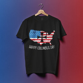 Gelukkige Columbus dag T-shirt