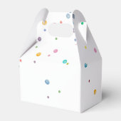 Gelukkige Confetti Stippen Bedankdoosjes (Voorkant Zijde)