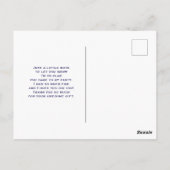 Gelukkige Cupcake en Ice Cream Verjaardag Dank u Briefkaart (Achterkant)