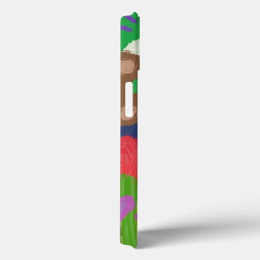 Gelukkige Dag Abstract Case-Mate iPhone Case (Achterkant / Rechts)