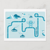 gelukkige dag briefkaart (Voorkant)