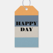Gelukkige Dag Cadeaulabel (Voorkant)