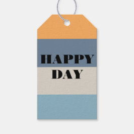 Gelukkige Dag Cadeaulabel
