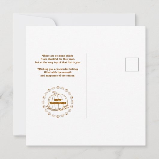 gelukkige dag kaart (Achterkant)