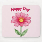 gelukkige dag muismat (Voorkant)