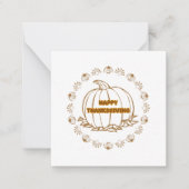 gelukkige dag notitiekaartje (Voorkant)