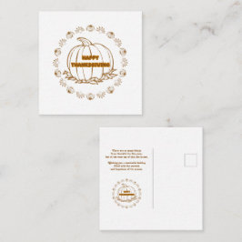 gelukkige dag notitiekaartje