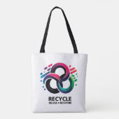 Gelukkige Dag van de Aarde Tote Bag (Achterkant)