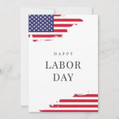 Gelukkige Dag van de Arbeid Bedankkaart (Voorkant)