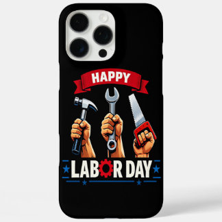 Gelukkige Dag van de Arbeid iPhone 16 Pro Max Hoesje