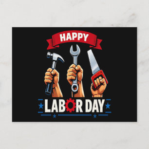 Gelukkige Dag van de Arbeid Feestdagenkaart