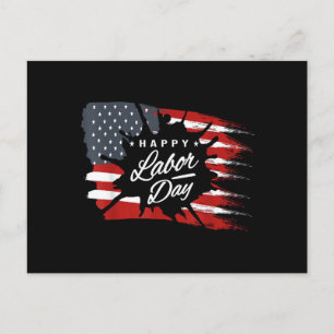 Gelukkige Dag van de Arbeid Geschenk Amerikaanse V Feestdagenkaart
